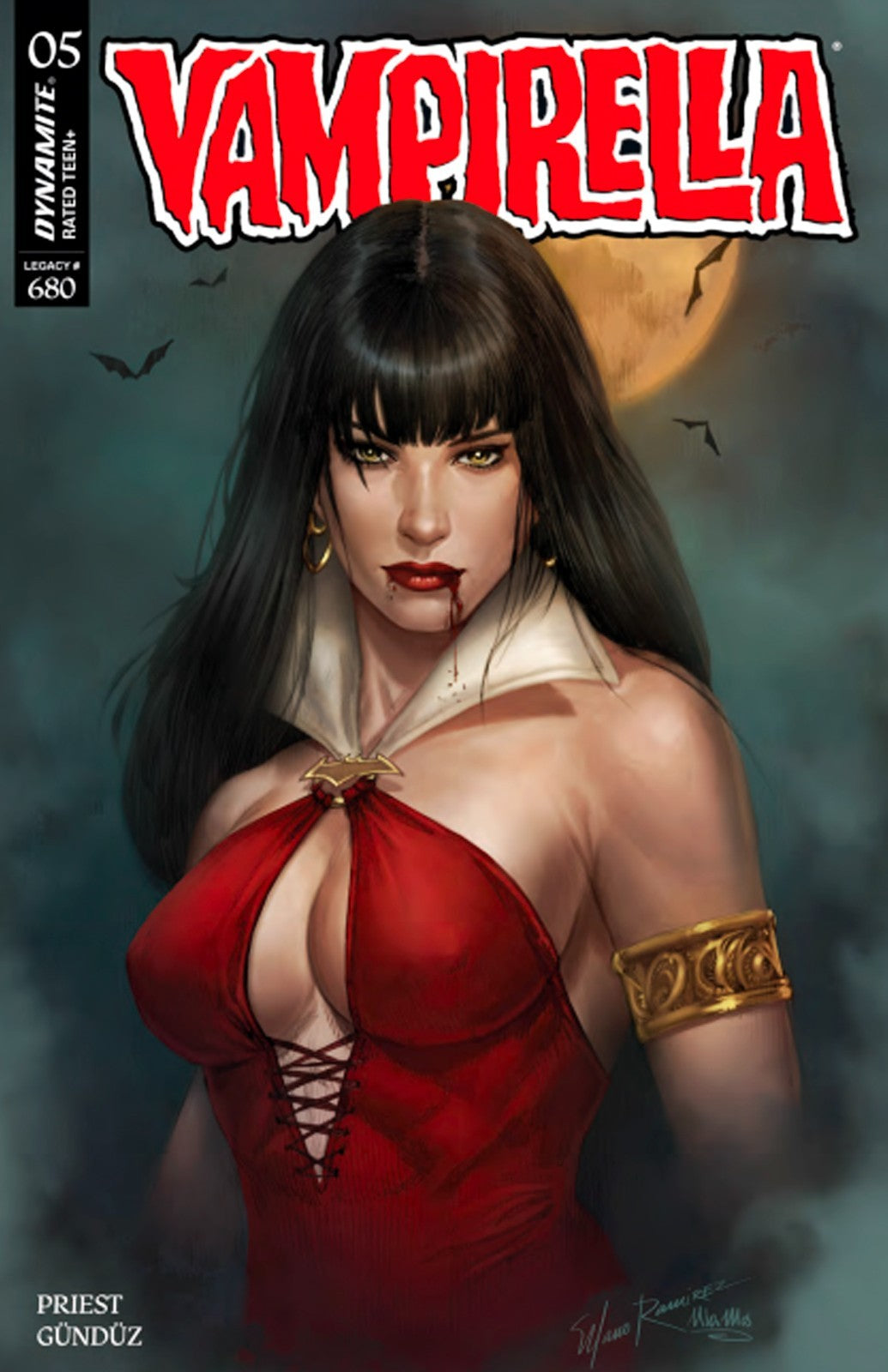 VAMPIRELLA #5 - MANUEL RAMIREZ COVER A NYCC 2025 EXCLUSIVE