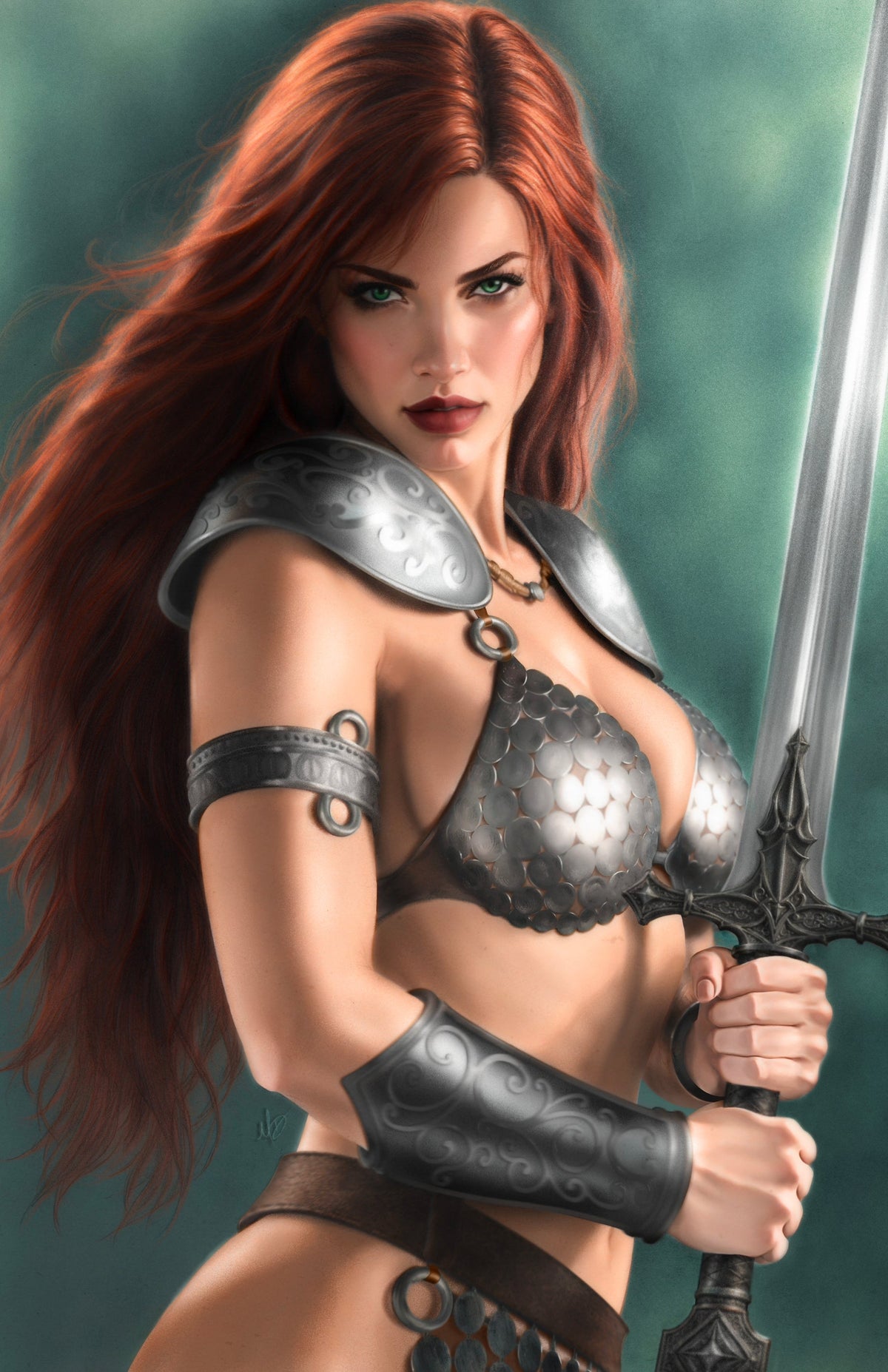 RED SONJA SHE-DEVIL WITH A SWORD #6 - MICHELLE DIAS COVER A VARIANT KNIGHT OF COMICS NYCC 2026 EXCLUSIVE LTD 200