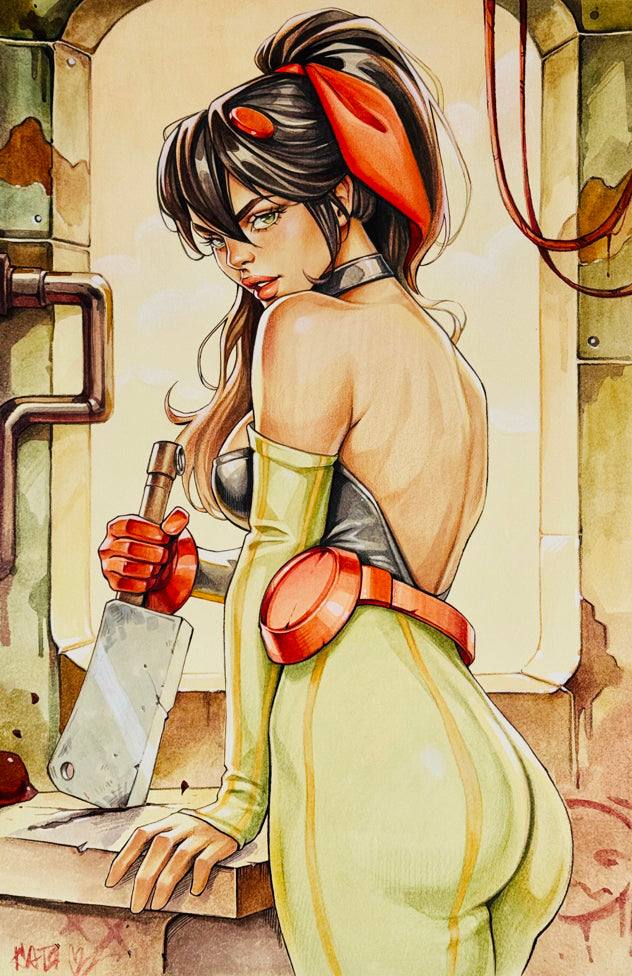 GHOST PEPPER #14 - KATYA SINYUKHINA VIRGIN VARIANT KNIGHT OF COMICS NYCC 2026 EXCLUSIVE LTD 500