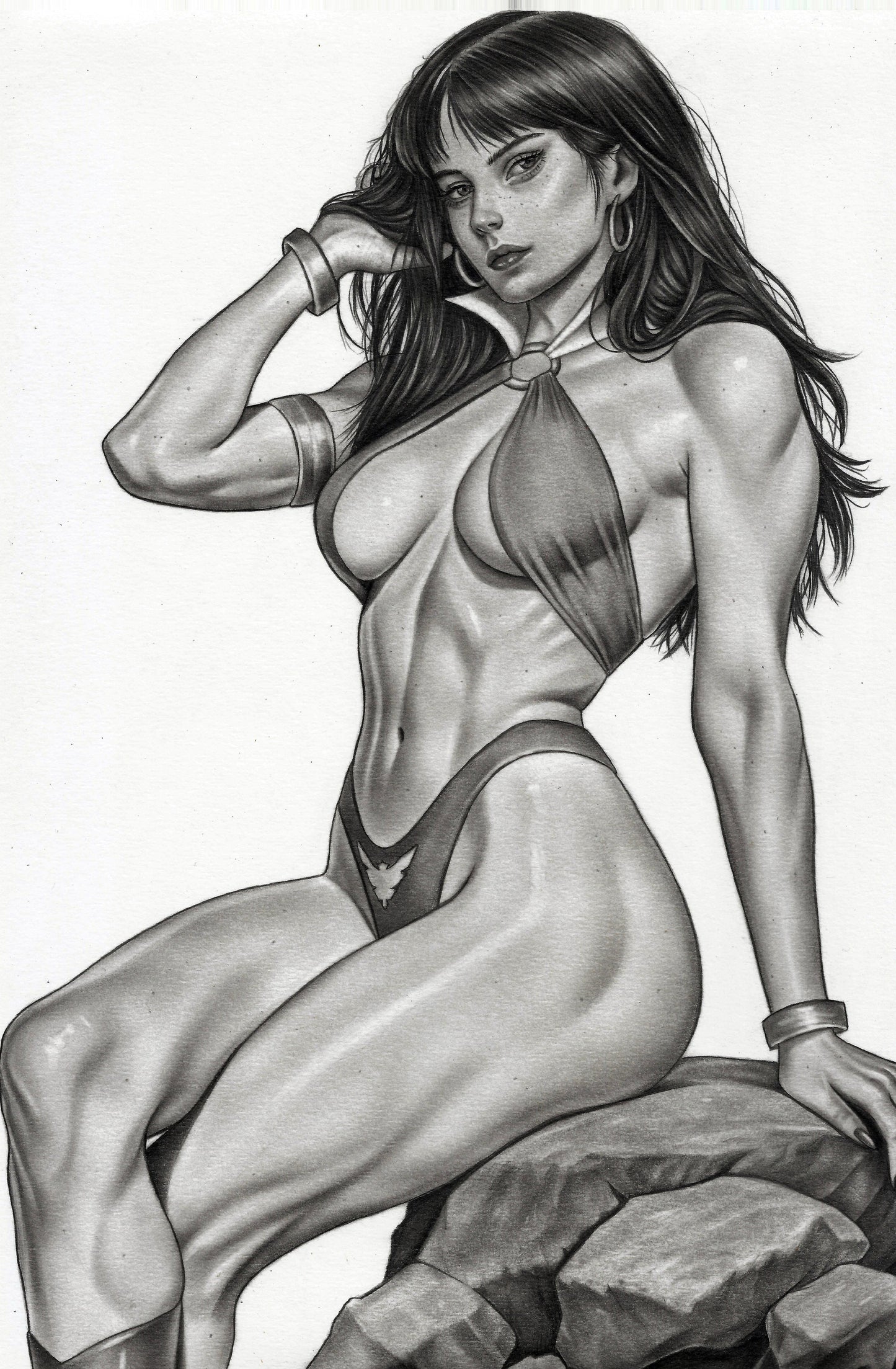 VAMPIRELLA ARMAGEDDON #12 - ALAN BORGES COVER B SKETCH VARIANT KNIGHT OF COMICS SDCC 2026 EXCLUSIVE LTD 200 - Preorder