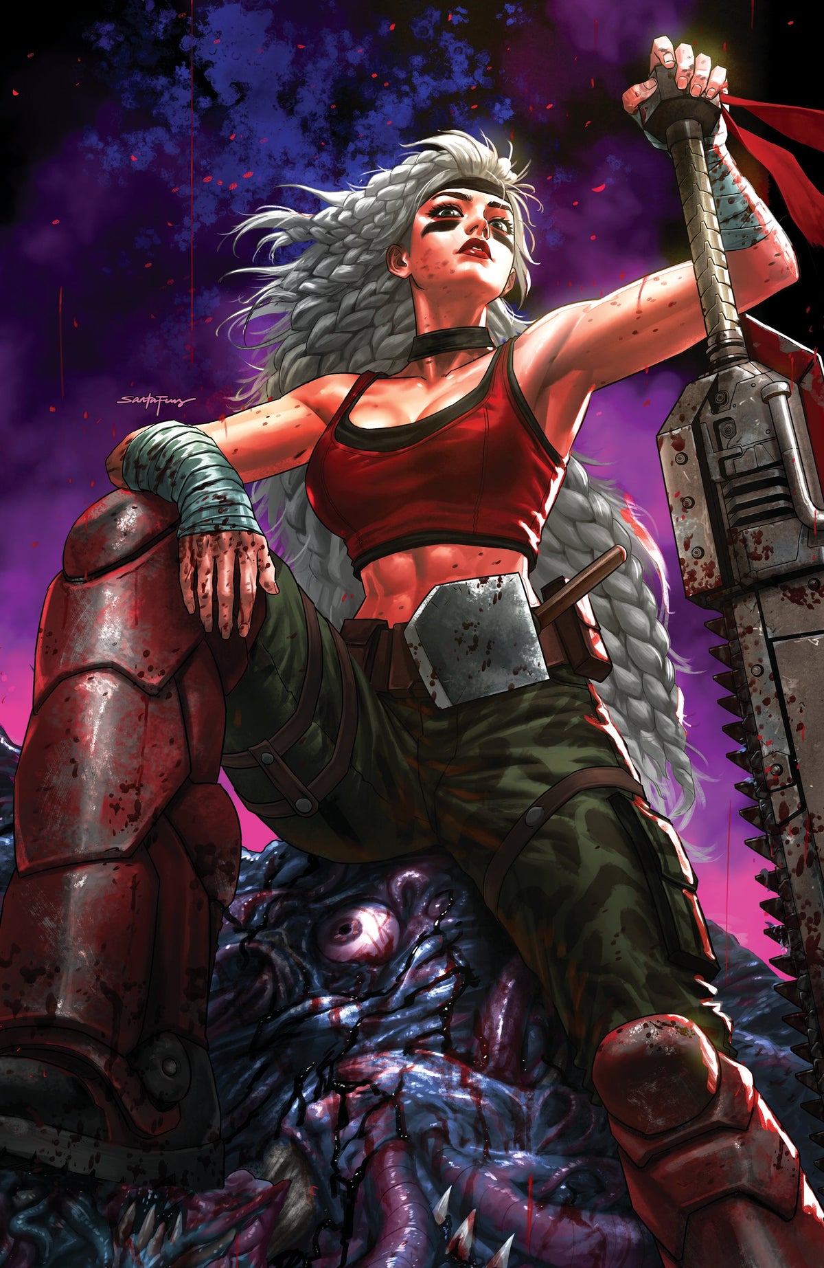 Chainkata #1 Santa Fung Virgin PRESALE 11/18 Image Comics
