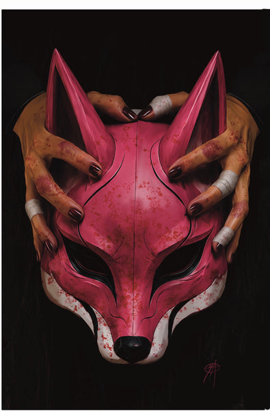 Exquisite Corpses: Fox Mask Killer #1 SETH ADAMS Big Dex Comics Exclusive Virgin Variant LTD 500