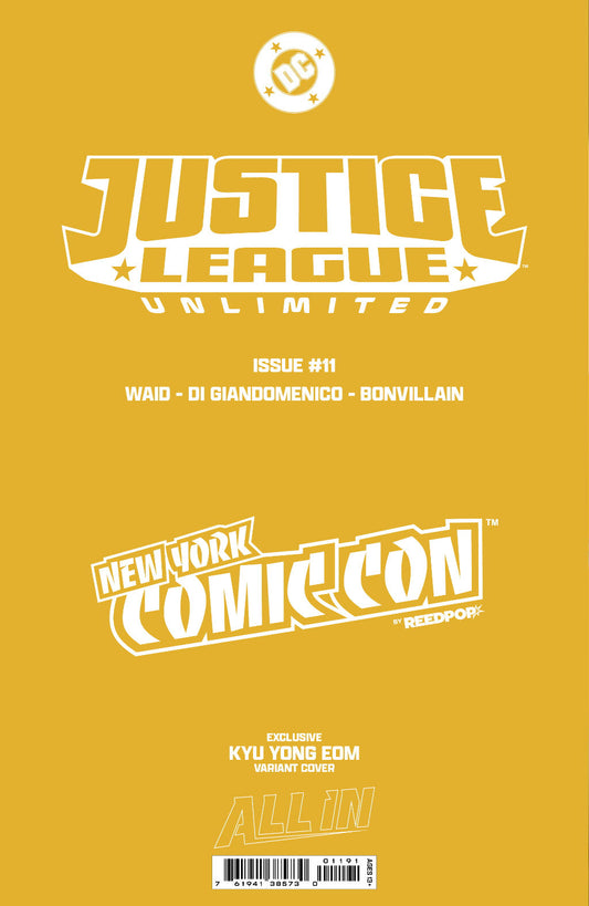 Justice League Unlimited #11 KYUYONG EOM NYCC Exclusive Foil Virgin Variant