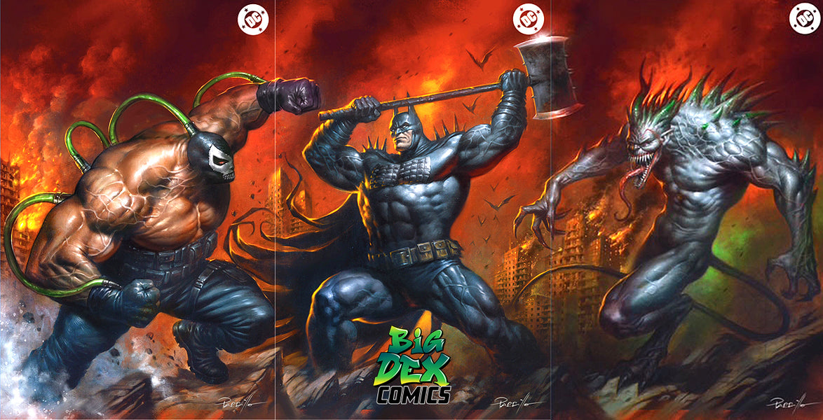 Absolute Batman #21-23 LUCIO PARRILLO Virgin Connecting Cover Set (3 Books) (PRE-ORDER)