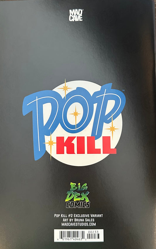 Pop Kill #2 JOSH BURNS NYCC Exclusive Virgin Cover B