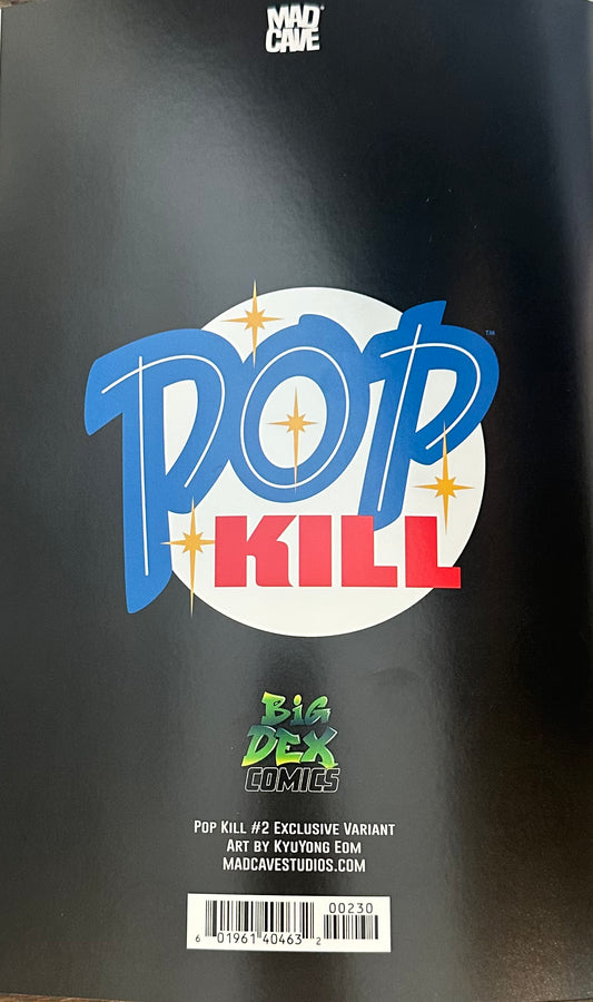 Pop Kill #2 KYUYONG EOM NYCC Exclusive Virgin Variant Cover B