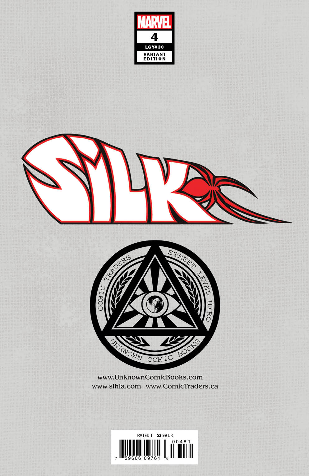 Silk #4 (Of 5) Unknown Comics Kael Ngu Exclusive Var (06/23/2021) (07/28/2021)
