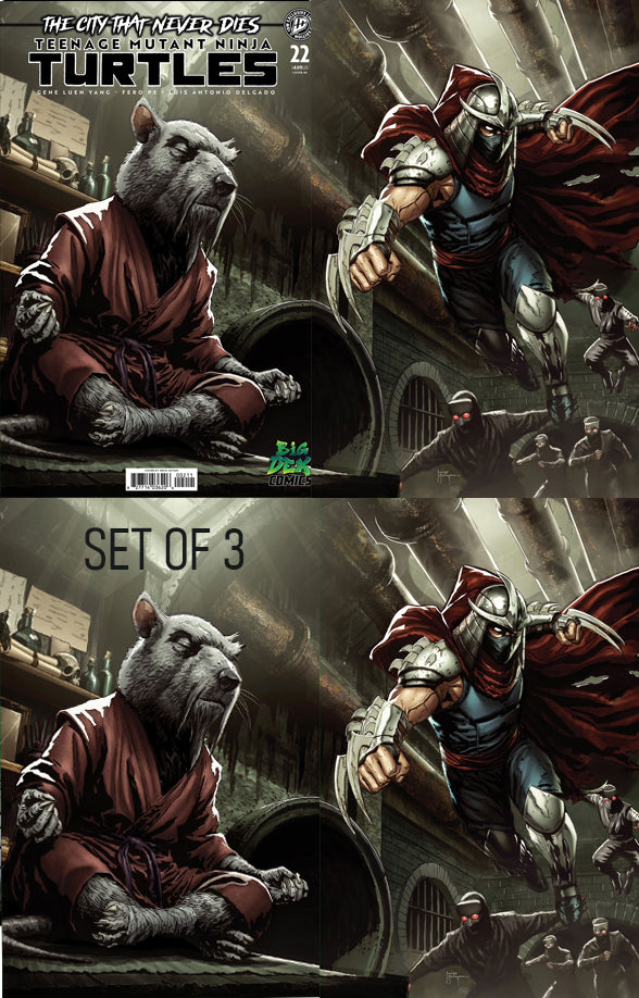 TMNT #22 Splinter vs. Shredder MICO SUAYAN NYCC Big Dex Exclusive Variants LTD 500 (PRE-ORDER)