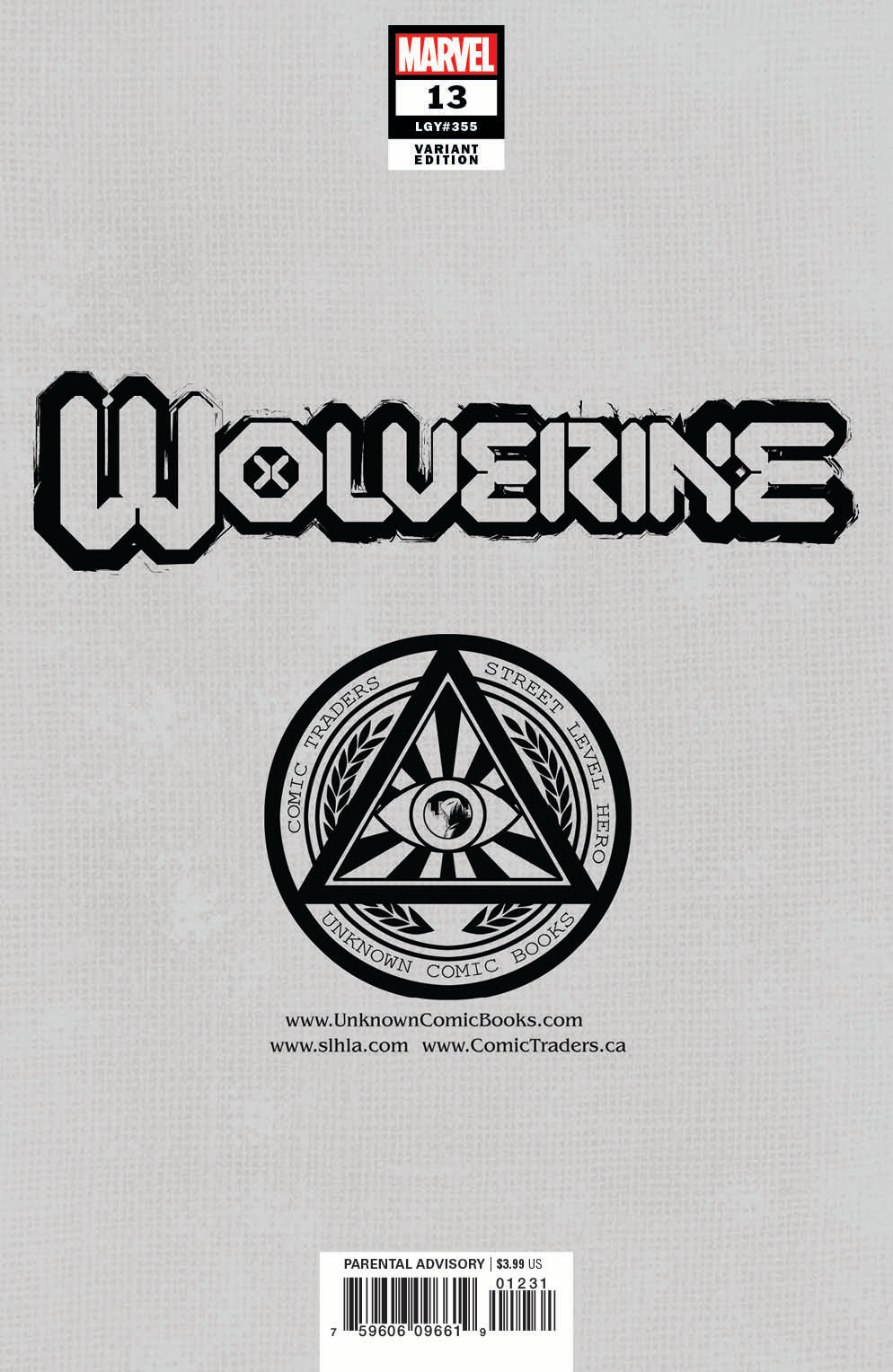 Wolverine #13 Unknown Comics Lucas Werneck Exclusive Var Gala (06/23/2021)