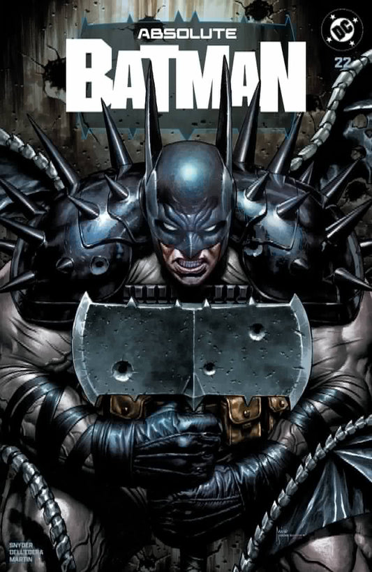Absolute Batman #22 MICO SUAYAN SDCC Exclusive Trade Dress Variant front cover featuring Batman artwork by Mico Suayan.