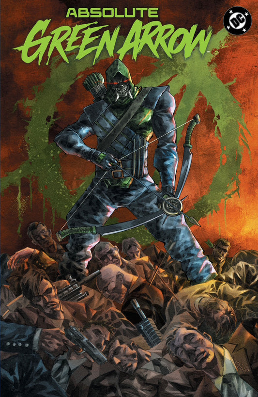 Absolute Green Arrow #1 Alan Quah Trade Variant full cover featuring Green Arrow artwork