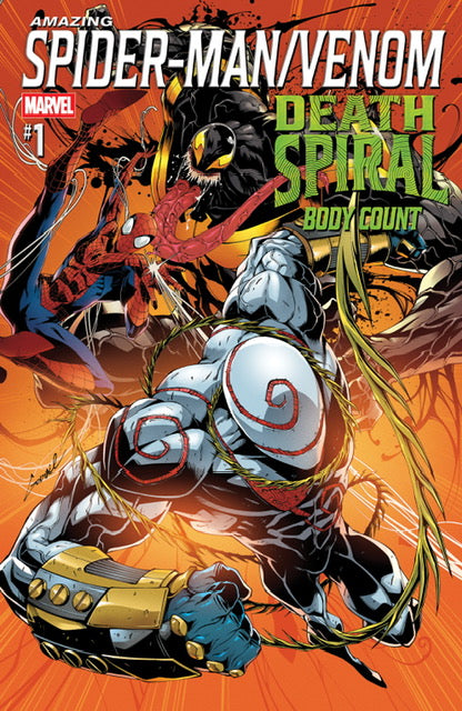 Amazing Spider-Man Venom Death Spiral Body Count #1 GODTAIL Exclusive Trade Dress Variant Marvel Comic Book