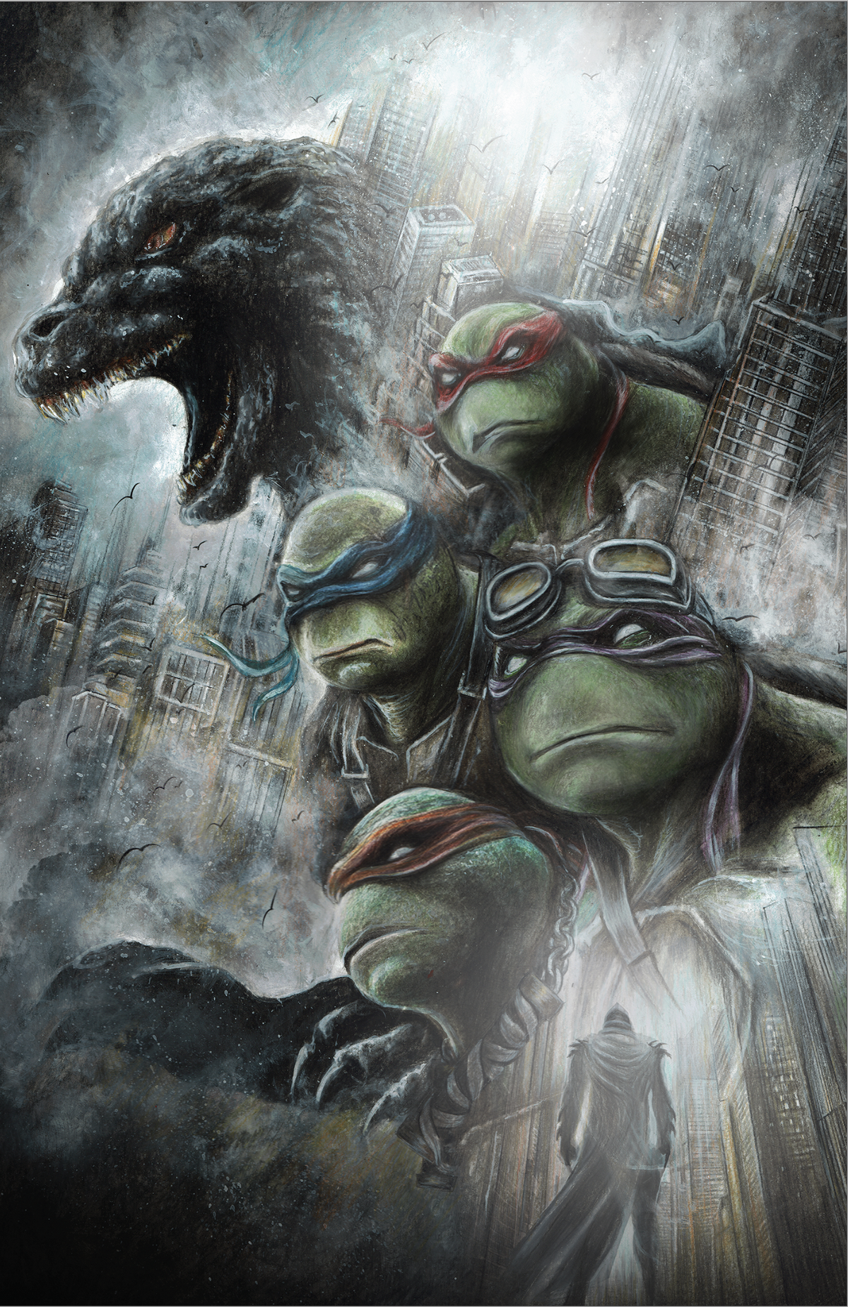 Teenage Mutant Ninja Turtles x Godzilla #5 Wil Shrike