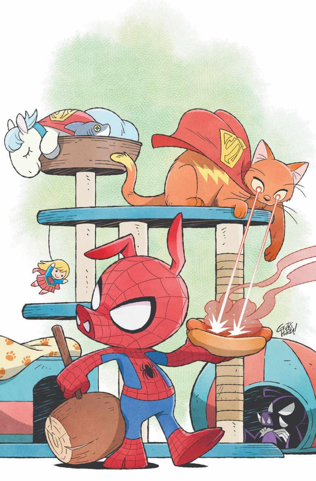 SPIDER-MAN/SUPERMAN #1 GURIHIRU EXCLUSIVE VIRGIN VAR (04/22/2026)