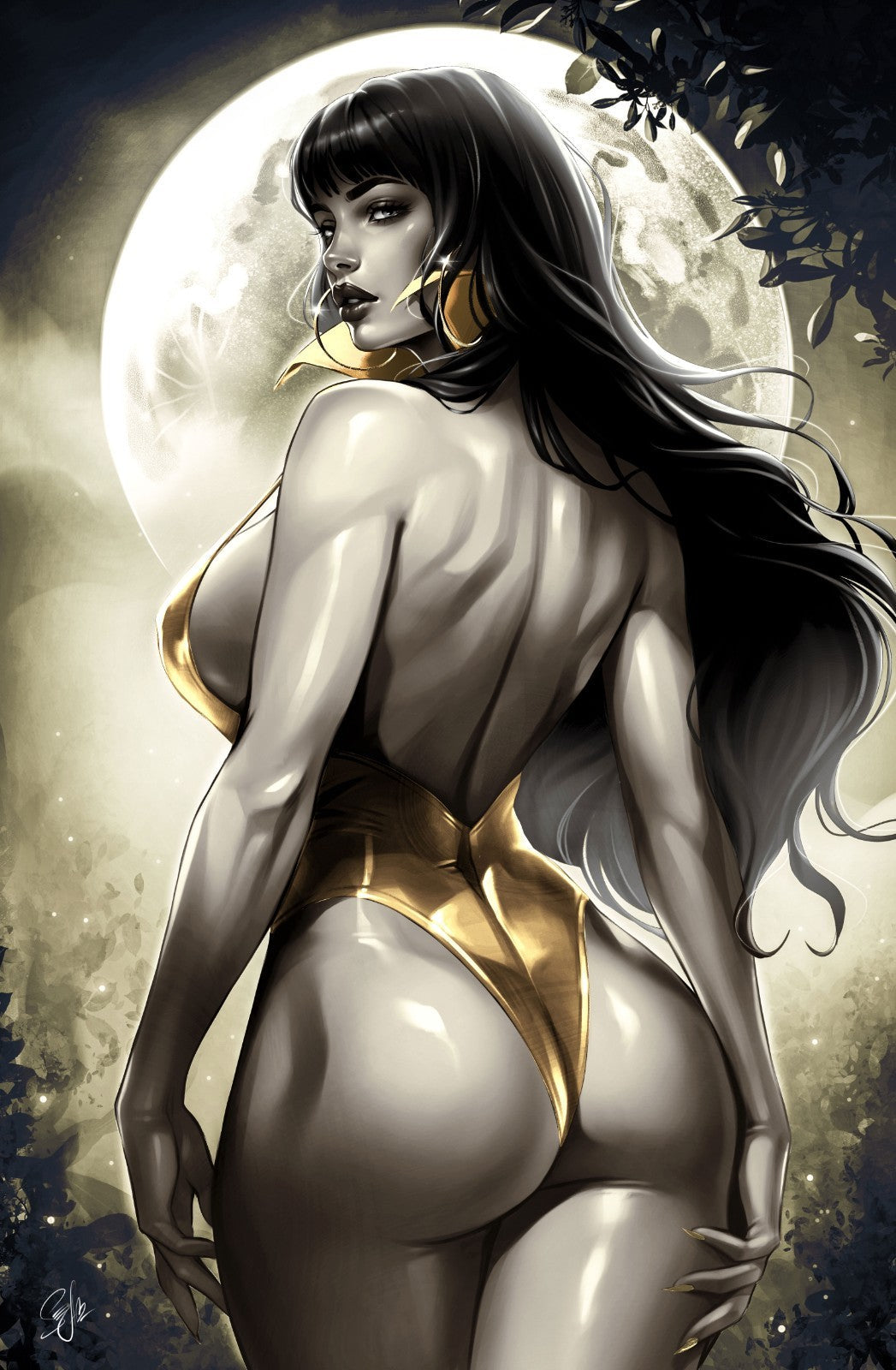 VAMPIRELLA #1 - KATYA SINYUKHINA VIRGIN VARIANT COVER B KNIGHT OF COMICS C2E2