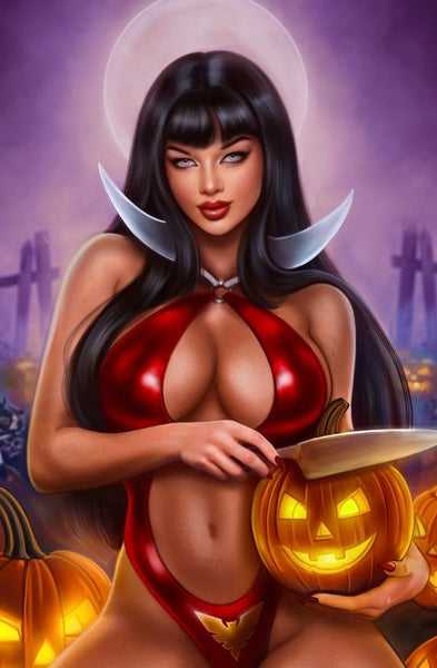 Vampirella #7 BRUNA SALES Big Dex Exclusive Virgin Variant LTD 500 (PRE-ORDER)