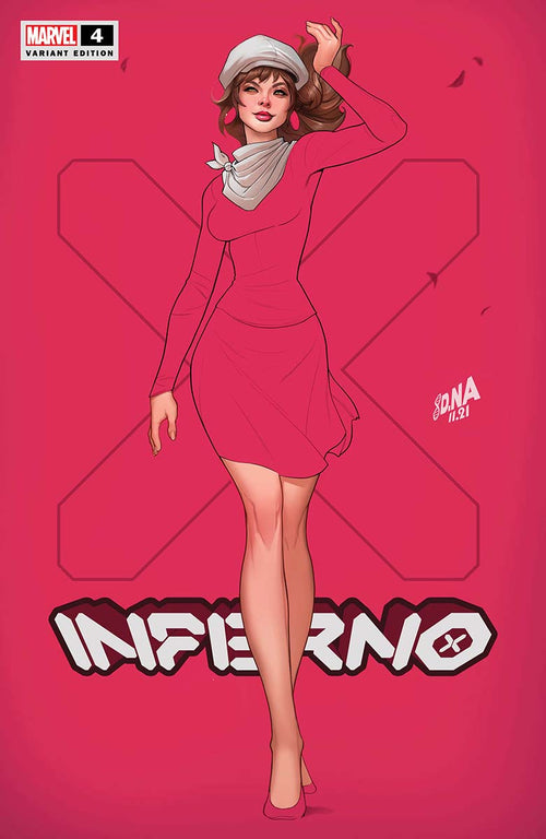 [Signed by David Nakayama] INFERNO #4 (OF 4) UNKNOWN COMICS DAVID NAKAYAMA EXCLUSIVE Var