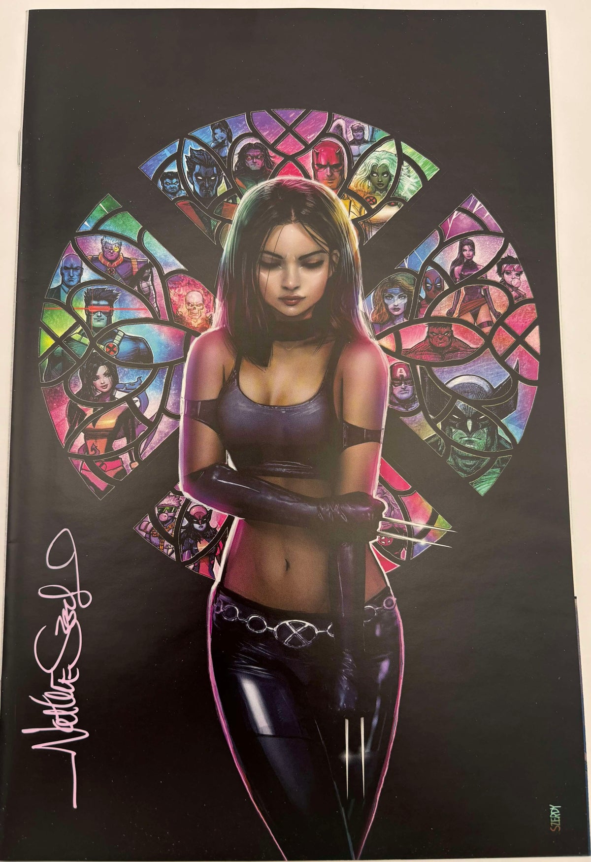 [Signed by Nathan Szerdy] WOLVERINE #40 [FALL] UNKNOWN COMICS NATHAN SZERDY EXCLUSIVE VIRGIN VAR [IN STOCK]