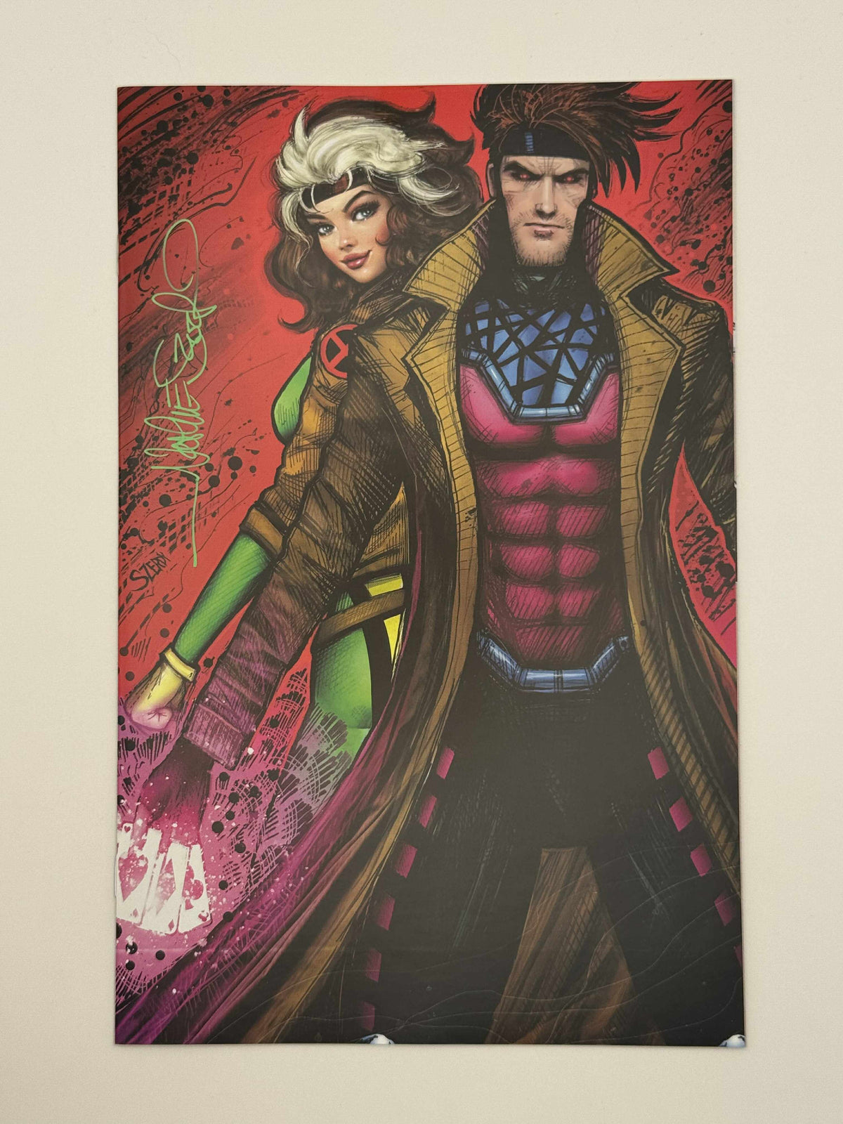[Signed by Nathan Szerdy] UNCANNY X-MEN #1 UNKNOWN COMICS NATHAN SZERDY EXCLUSIVE VIRGIN VAR [IN STOCK]
