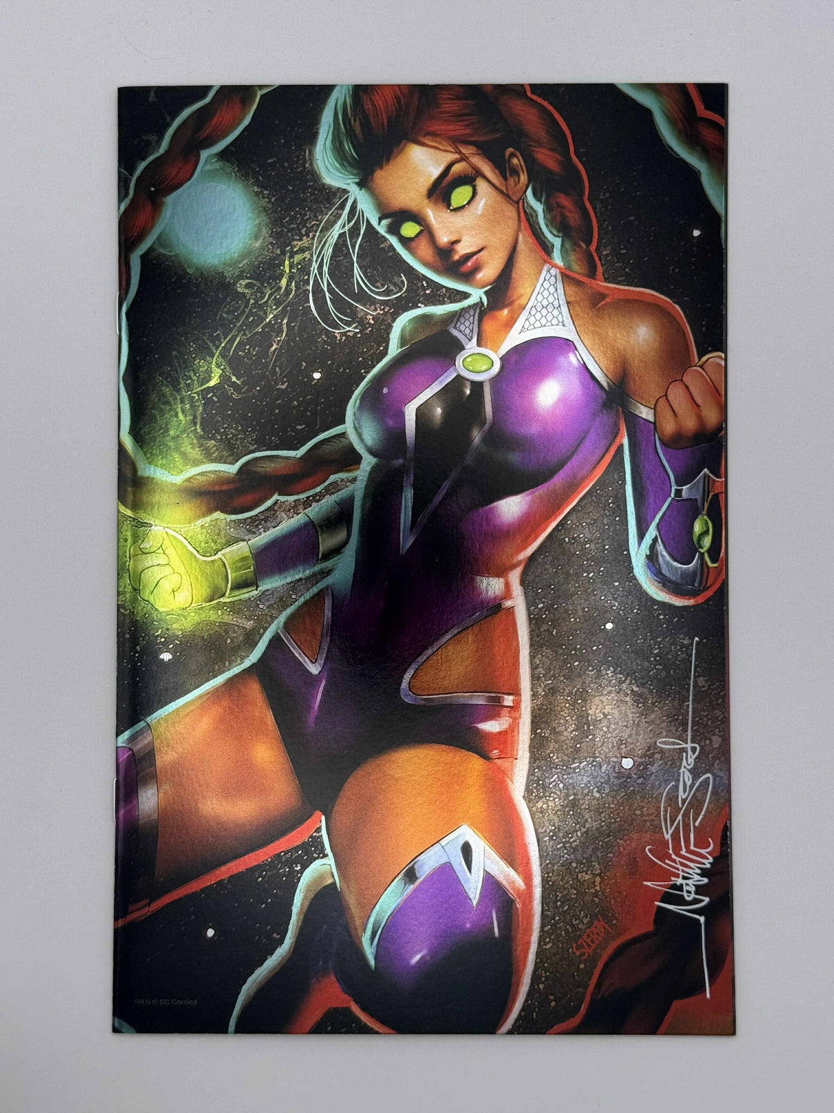 [Signed by Nathan Szerdy] [FOIL] TITANS #1 NATHAN SZERDY (616) EXCLUSIVE VIRGIN VAR [IN STOCK]
