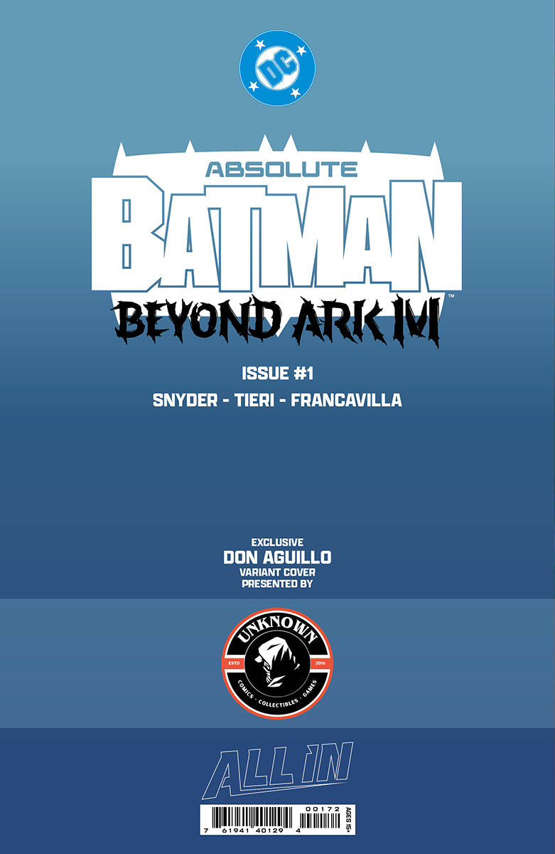 [FOIL] ABSOLUTE BATMAN BEYOND ARK M #1 DON AGUILLO EXCLUSIVE VIRGIN VAR (12/16/2026)
