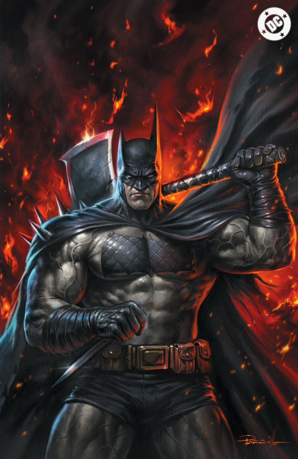 Absolute Batman #24 LUCIO PARRILLO NYCC Big Dex Exclusive Variants comic book artwork