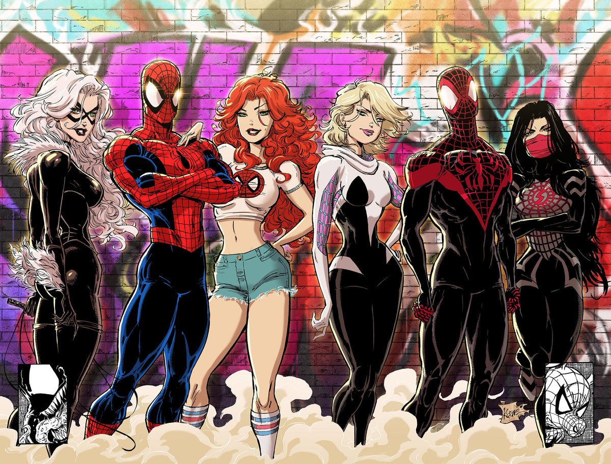 Amazing Spider-Man #64  Kaare Andrews Connecting Megacon 2024 Exclusive Full Virgin Var (12/25/2024)