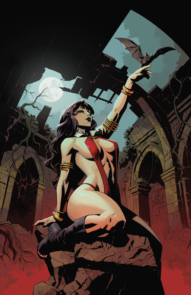 VAMPIRELLA #7 - PADI COVER A VIRGIN VARIANT HALLOWEEN 2026 KNIGHT OF COMICS EXCLUSIVE