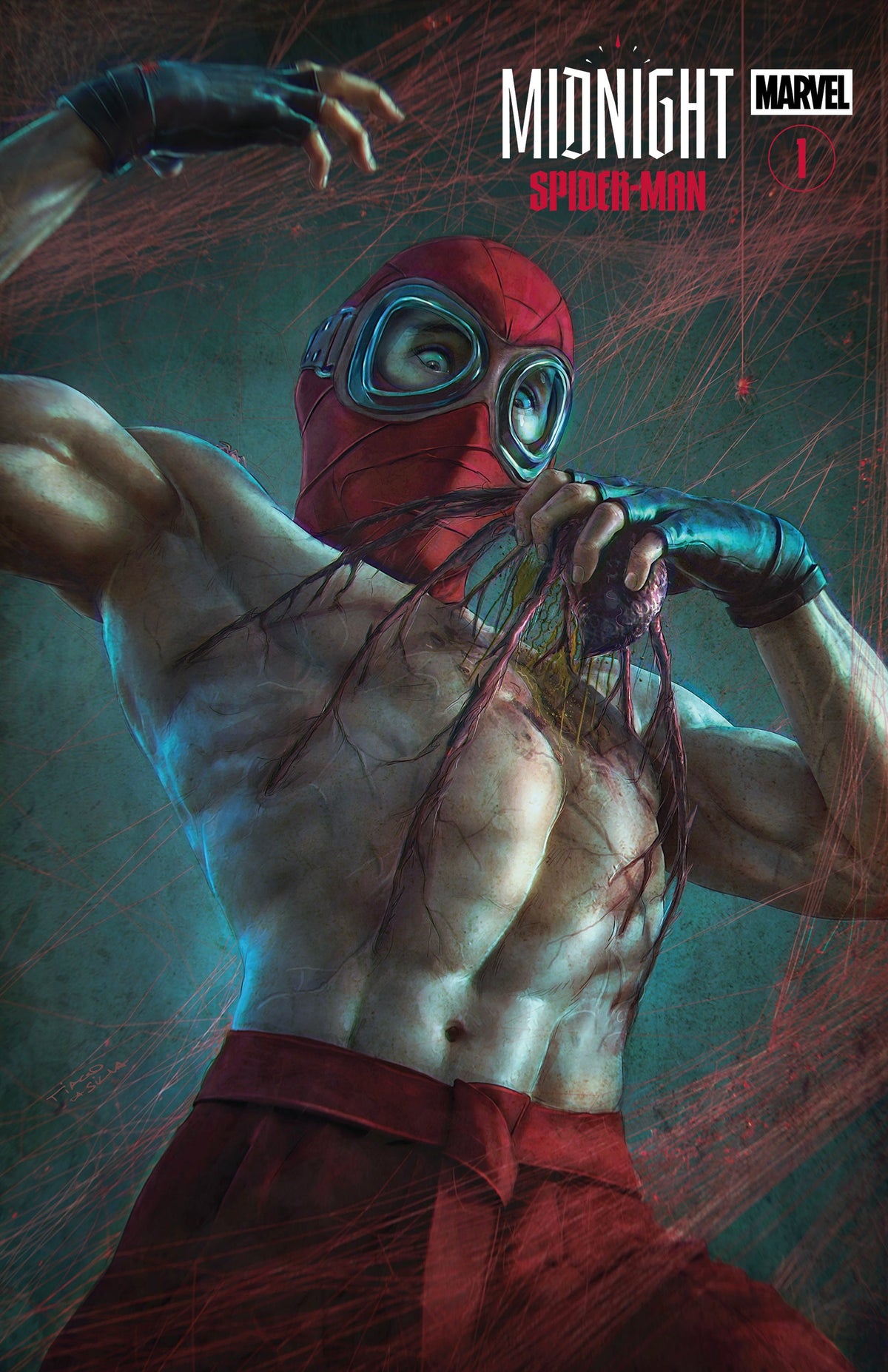MIDNIGHT SPIDER-MAN #1 - TIAGO DA SILVA TRADE VARIANT KNIGHT OF COMICS NYCC 2026 EXCLUSIVE LTD 1000