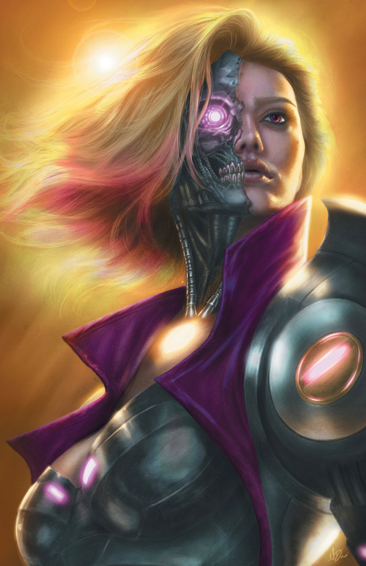 NIFE WARS #1 - MICHELLE DIAS & ALEX SINCLAIR VIRGIN VARIANT KNIGHT OF COMICS NYCC 2026 EXCLUSIVE LTD 250