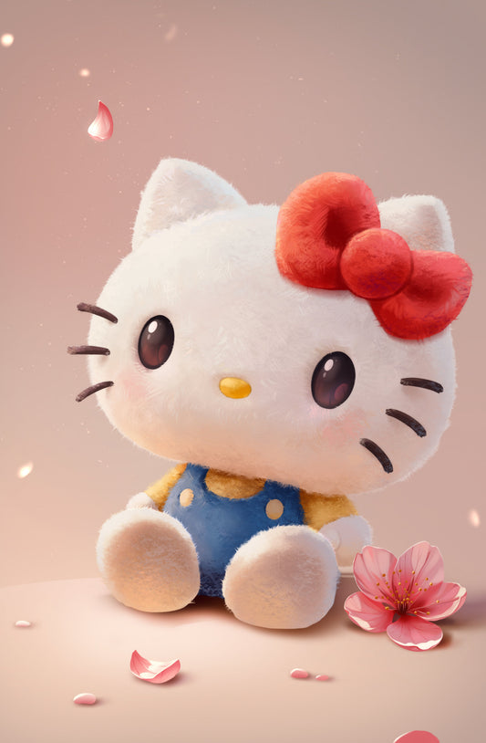 HELLO KITTY AND FRIENDS: HELLO WORLD! #1 - KATYA SINYUKHINA VIRGIN VARIANT KNIGHT OF COMICS FAN EXPO DALLAS 2026 EXCLUSIVE LTD 500