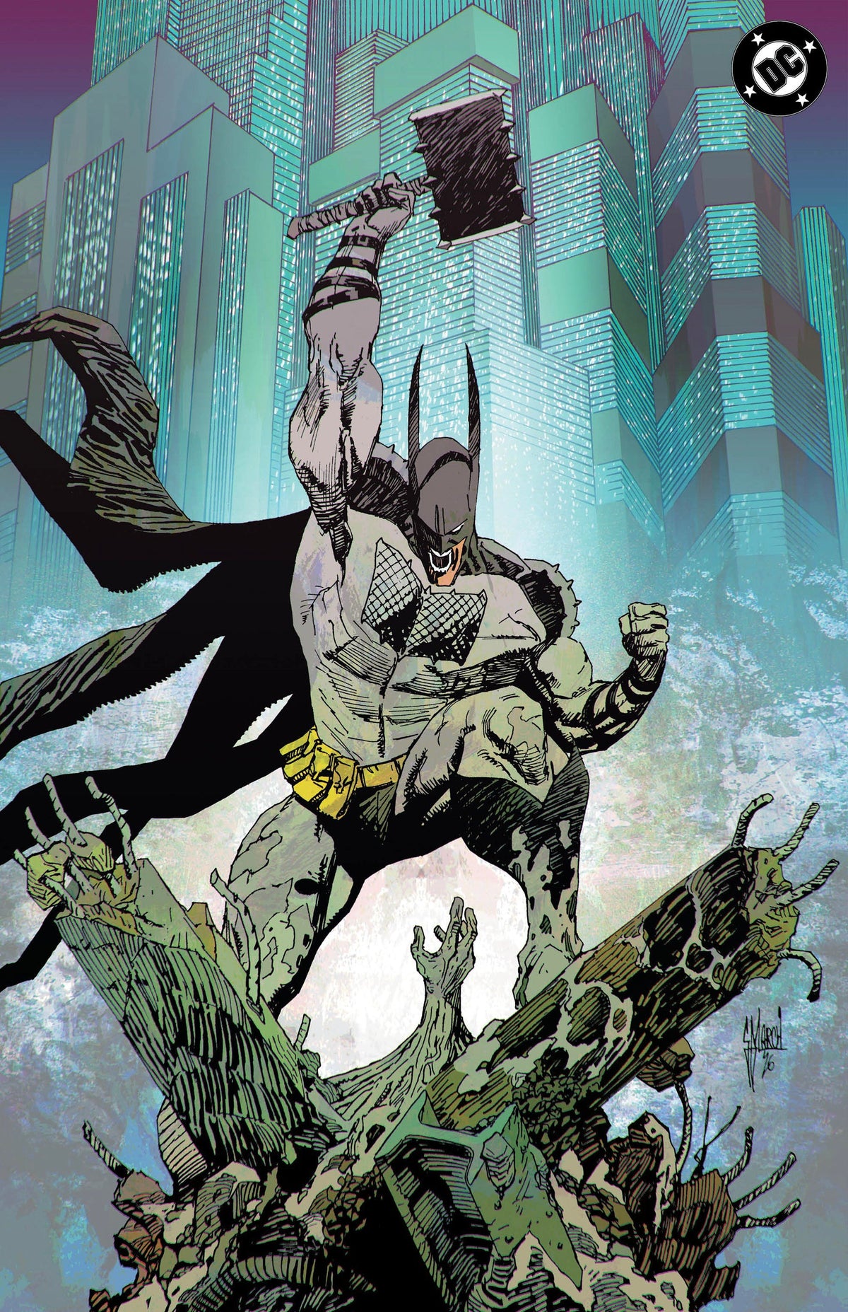 ABSOLUTE BATMAN #23 - GUILLEM MARCH VIRGIN VARIANT KNIGHT OF COMICS EXCLUSIVE LTD 1000