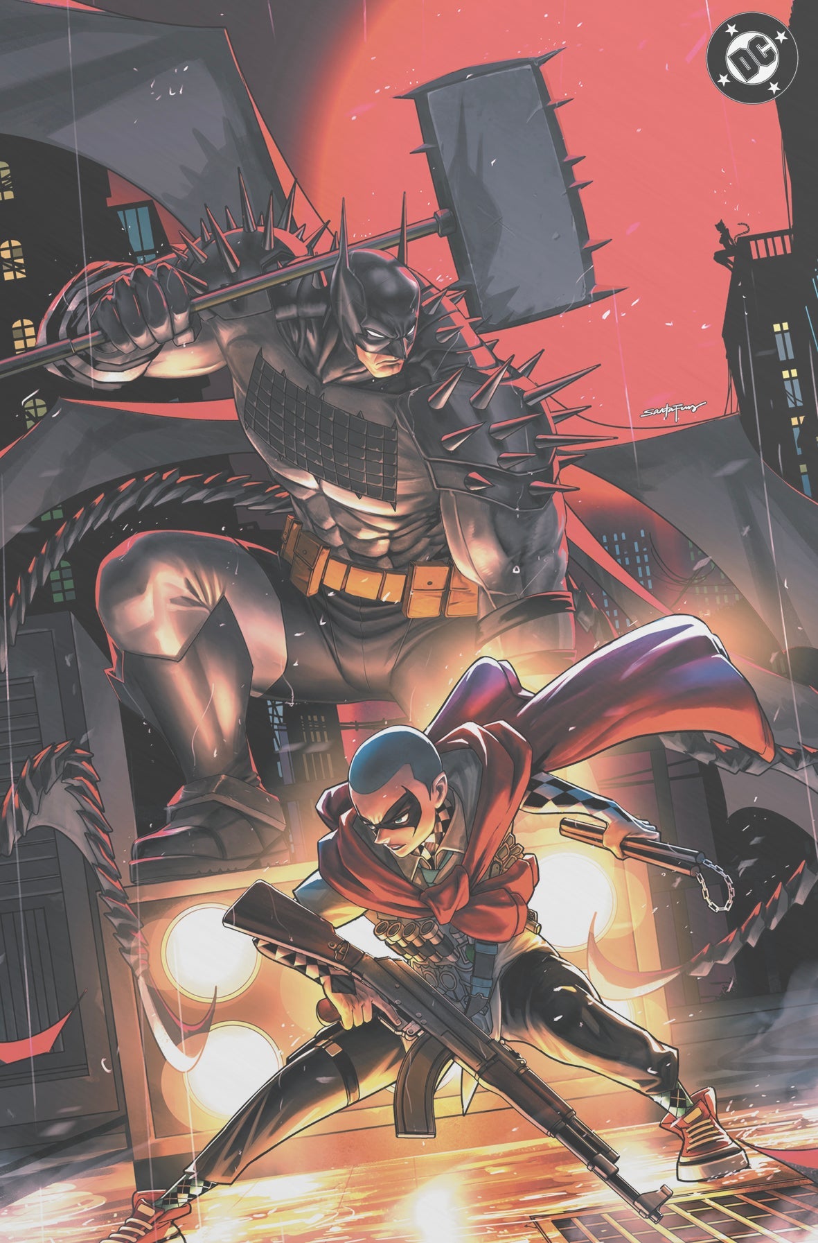 ABSOLUTE BATMAN #22 - SANTA FUNG TRADE, VIRGIN & FOIL VARIANT KNIGHT OF COMICS SDCC 2026 EXCLUSIVE BUNDLE SET OPTION 1 (REGULAR COVER A FOR FREE) LTD 50