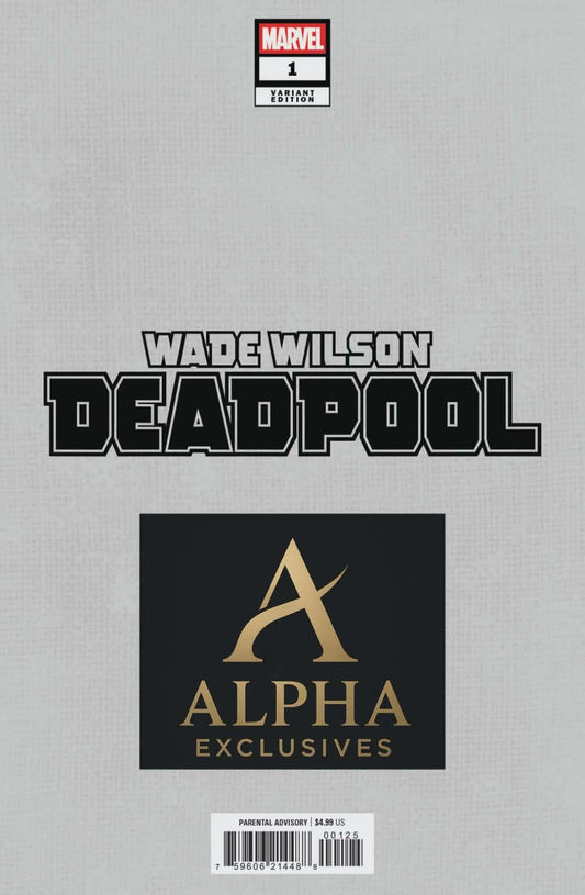Wade Wilson Deadpool #1 NATHAN SZERDY Exclusive Trade Dress