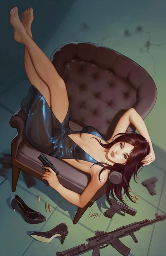 Gun Honey Doubles Down LEIRIX LI Fan Expo Dallas Exclusive Virgin Variant (PRE-ORDER)