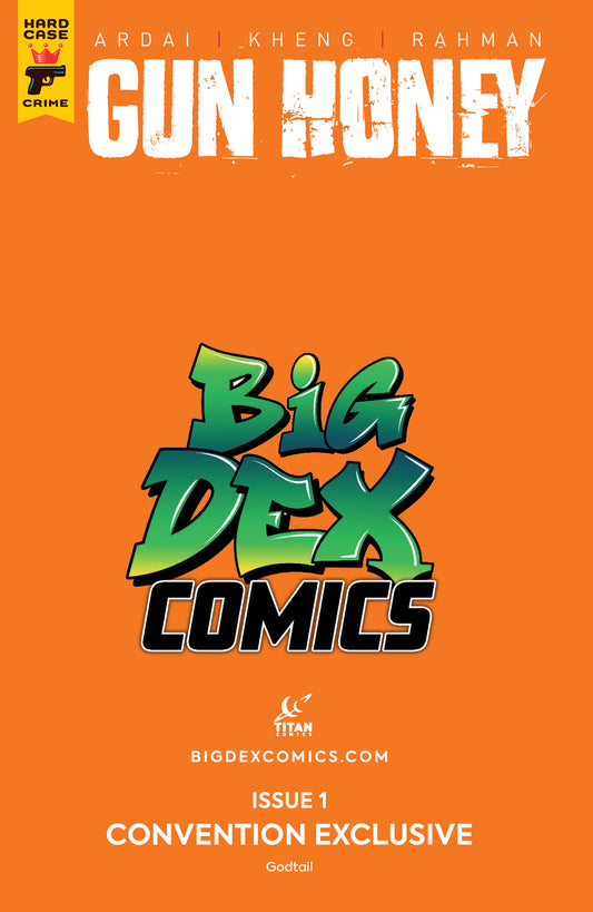 Gun Honey #1 GODTAIL Big Dex MegaCon Exclusive Blood Orange Virgin Variant