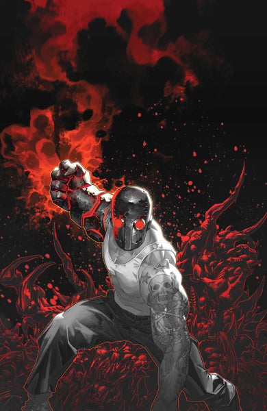 Hammerfist #1 KAEL NGU Exclusive B/W Spot Color Virgin Variant