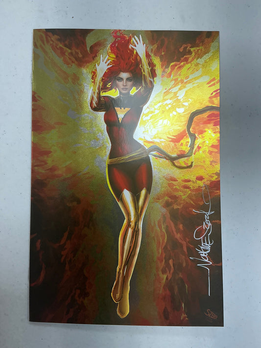 [Signed by Nathan Szerdy] [FOIL] PHOENIX #4 NATHAN SZERDY VIRGIN EXCLUSIVE NYCC 2024 VAR [IN STOCK]