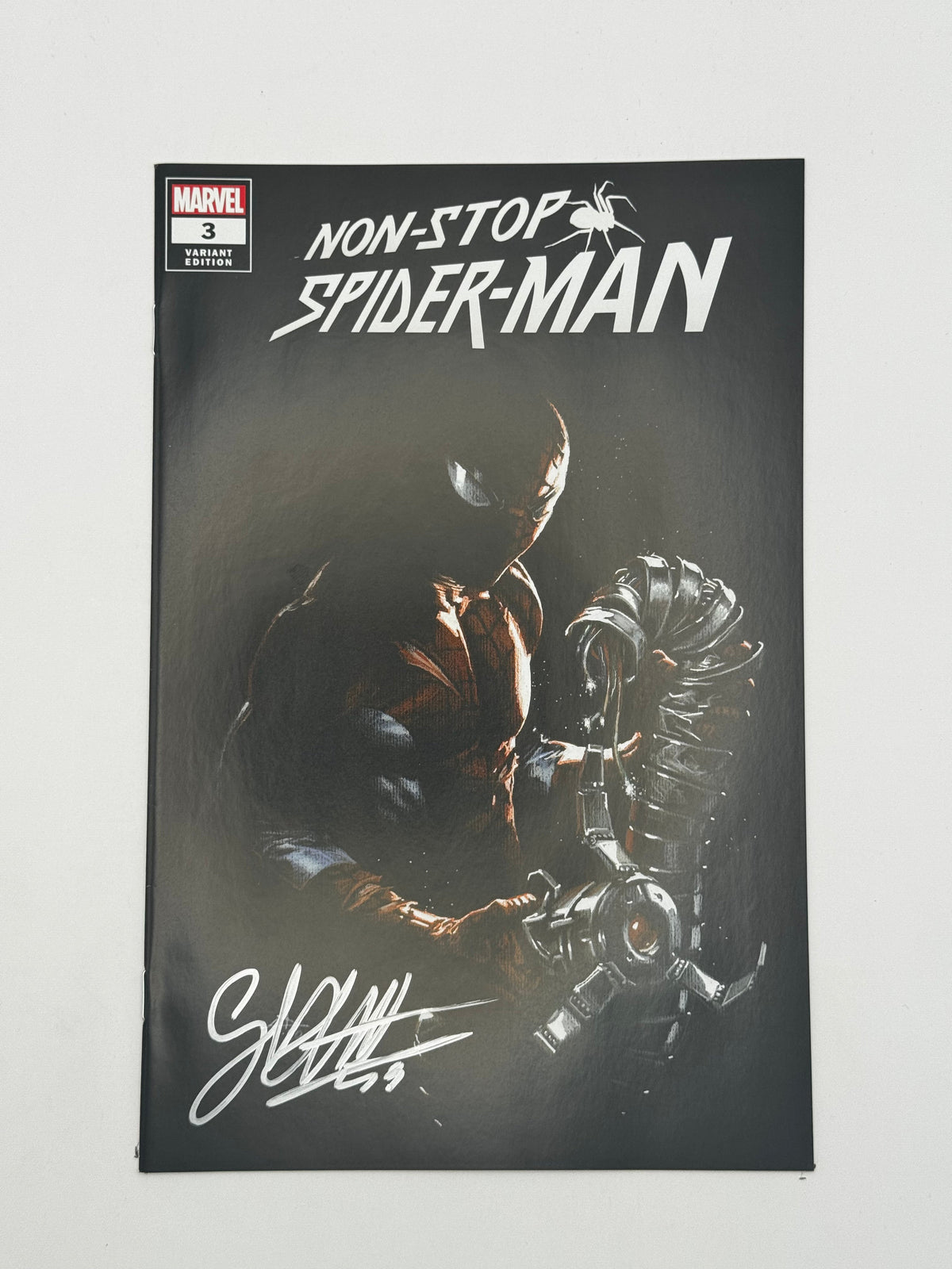 [Signed by Gabriele Dell'Otto] Non-Stop Spider-Man #3 Unknown Comics Gabriele Dell_Otto Exclusive Var [INST]