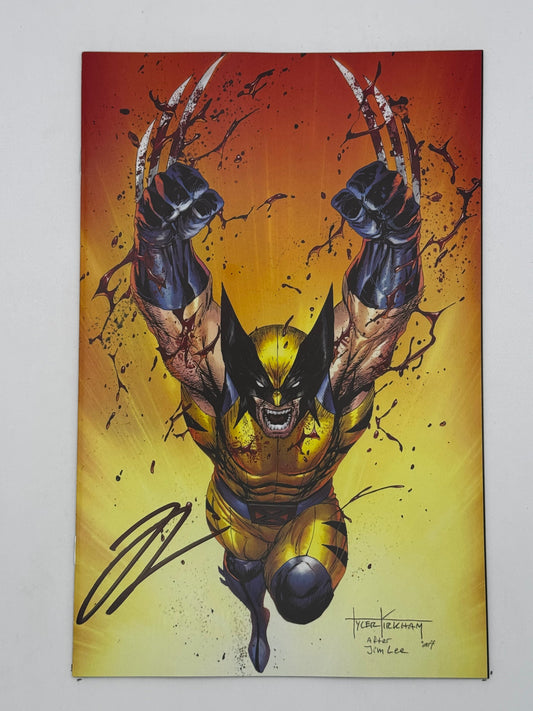 [Signed by Hickman] Wolverine: Revenge - Red Band #2 Virgin Unknown Comics Kirkham Exclusive Var Explicit Content [INST]
