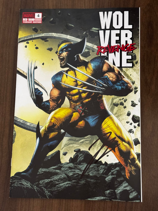 [Signed by Hickman] Wolverine: Revenge - Red Band #4 Unknown Comics Suayan Convention Exclusive Var Explicit Content [INST]