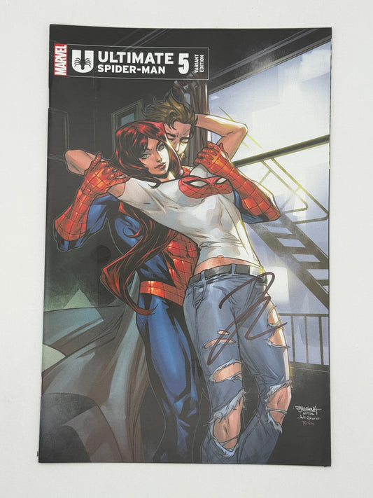 [Signed by Hickman] Ultimate Spider-Man #5 Unknown Comics Segovia Exclusive Var [INST]