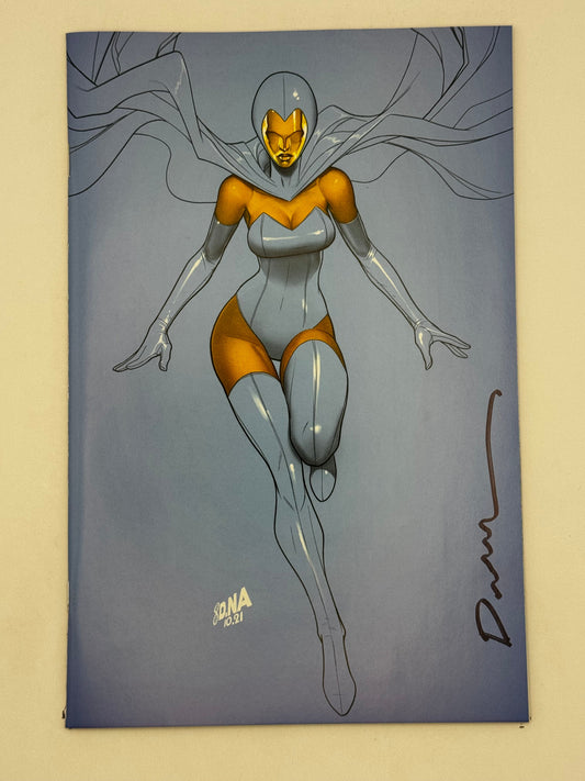[Signed by David Nakayama] INFERNO #3 (OF 4) Virgin UNKNOWN COMICS DAVID NAKAYAMA EXCLUSIVE VIRGIN VAR