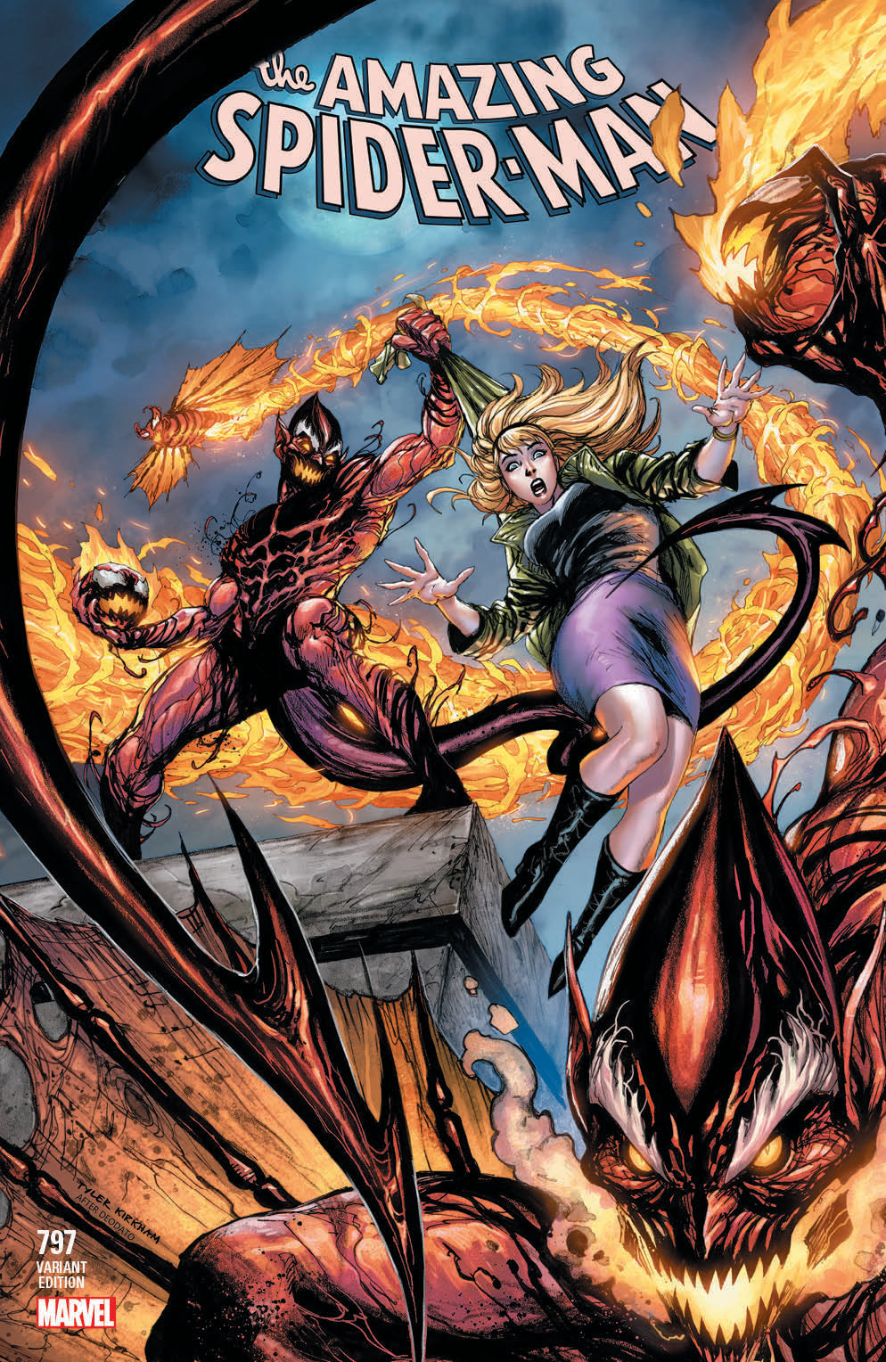 [4 PACK] AMAZING SPIDER-MAN #797, #798, #799, #800 UNKNOWN COMICS CONNECTING COVERS KIRKHAM 2018