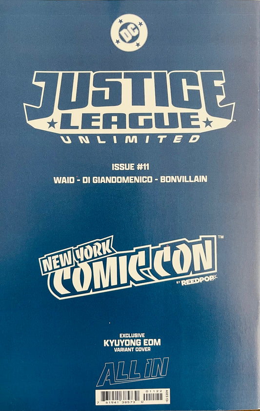 Justice League Unlimited #11 KYUYONG EOM NYCC Exclusive Trade Dress