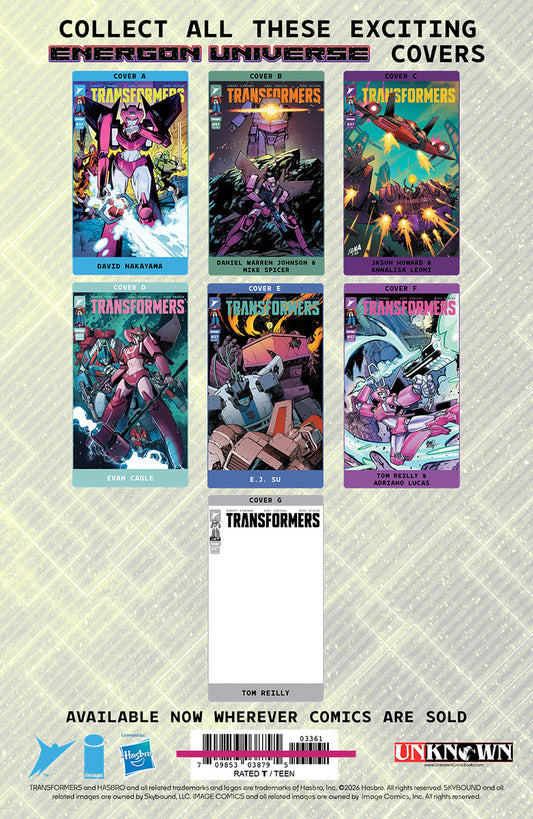 TRANSFORMERS #37 PASQUALE FERRARA EXCLUSIVE VIRGIN VAR (10/14/2026)