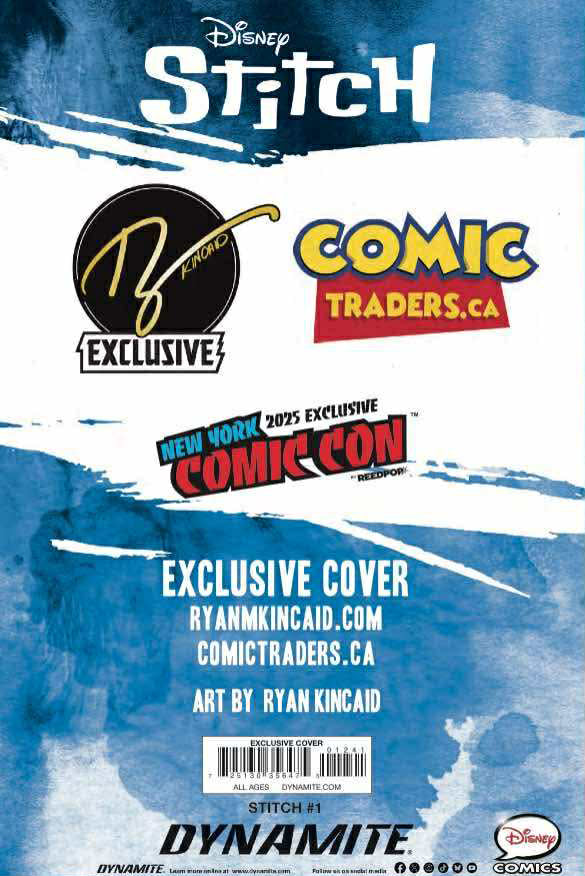 Stitch #1 - NYCC 2025 Exclusive Ryan Kincaid Variant (10/21/25)