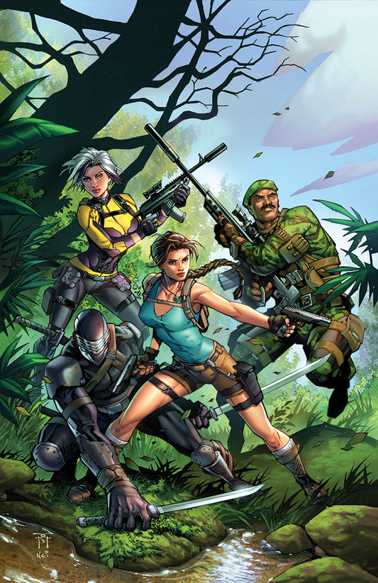 GI JOE A REAL AMERICAN HERO TOMB RAIDER #1 RANDY GREEN NYCC EXCLUSIVE VIRGIN VAR (10/28/2026)