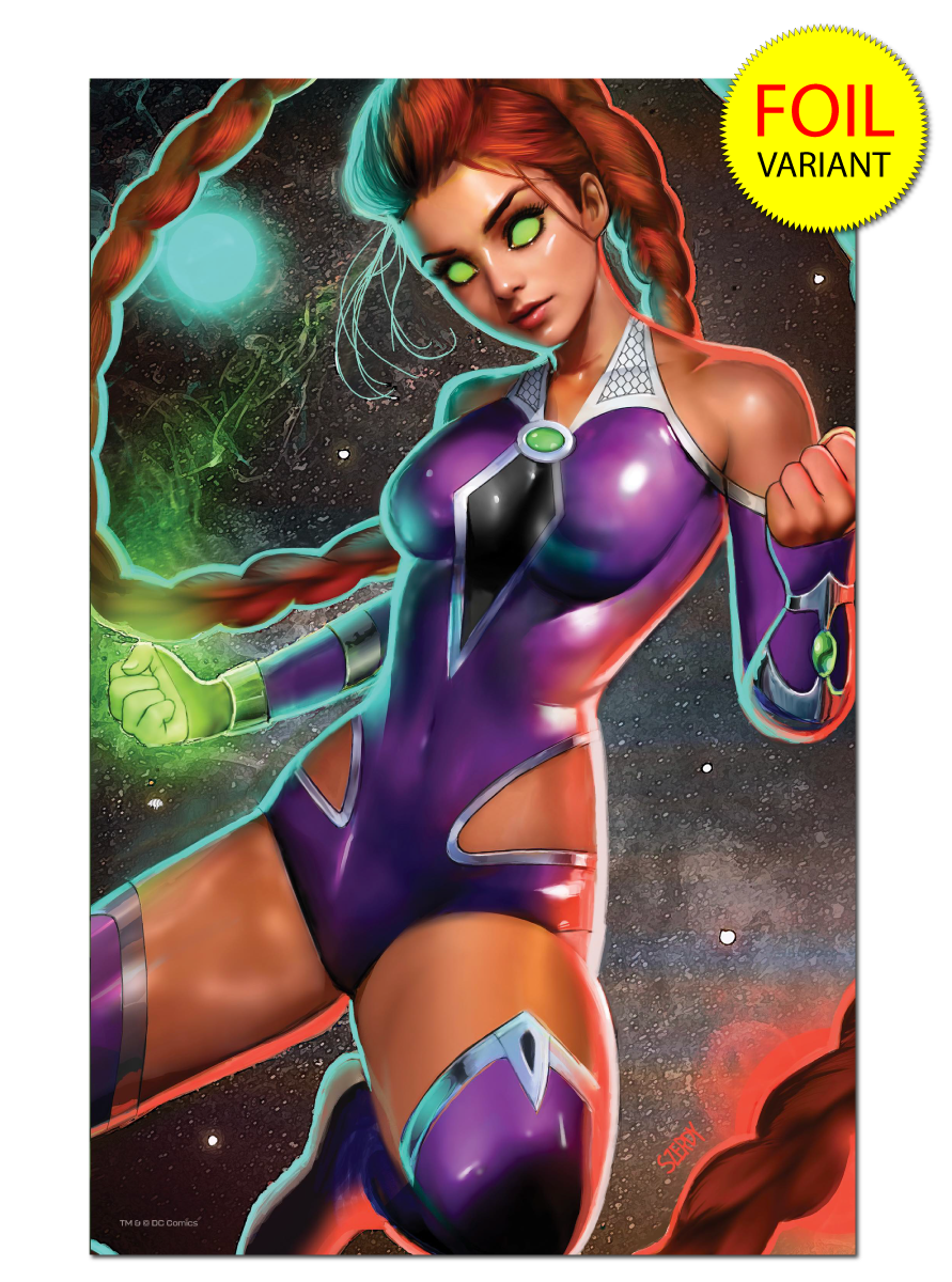 [Signed by Nathan Szerdy] [FOIL] TITANS #1 NATHAN SZERDY (616) EXCLUSIVE VIRGIN VAR [IN STOCK]