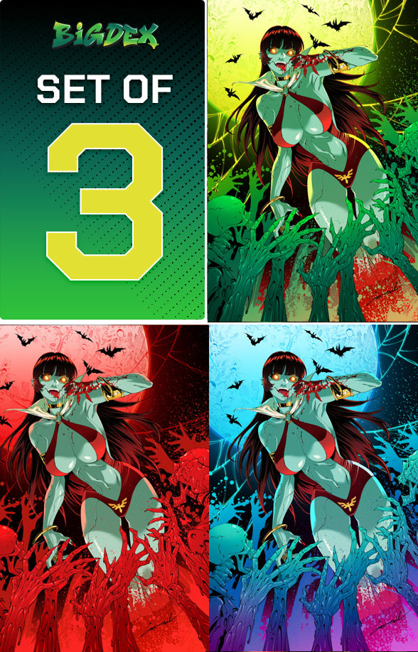 VAMPIRELLA #6 GODTAIL NYCC Big Dex Exclusive Virgin Variants (PRE-ORDER)